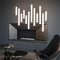 Abacus Linear LED Suspension Light  option Brass