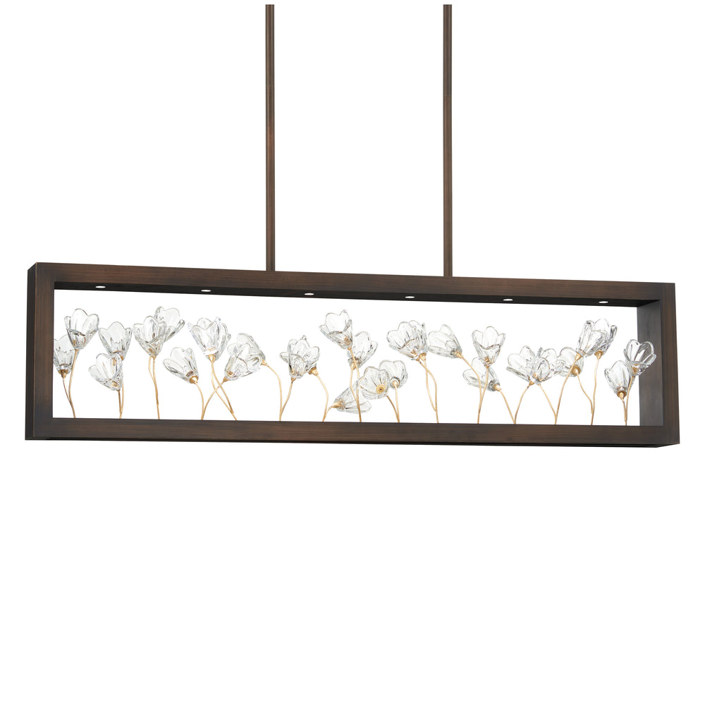 Maison Des Fleurs Linear Pendant Light