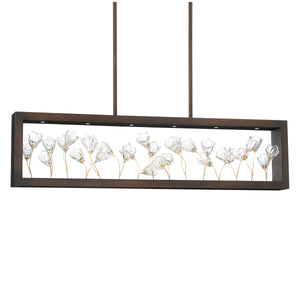Maison Des Fleurs Linear Pendant Light