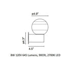 Dipping Light A1 Wall Light