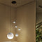 Dipping Light Round Multi-Light Pendant Light  option 3 Off-White Small / 1 Off-White Medium