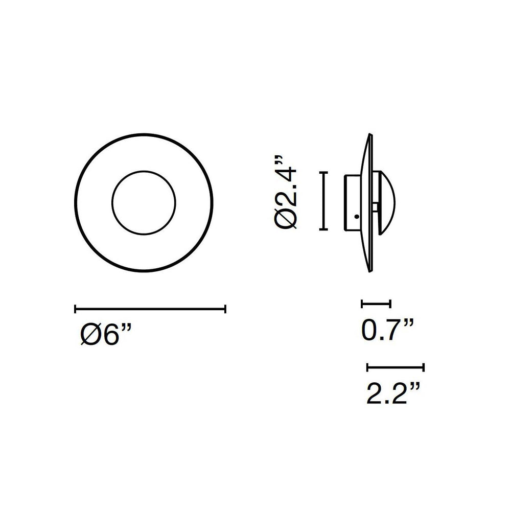 Ginger C Outdoor Wall/Ceiling Light