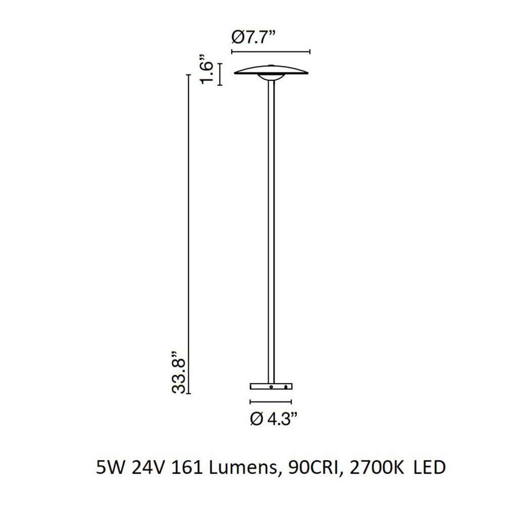 Ginger Outdoor Bollard Light