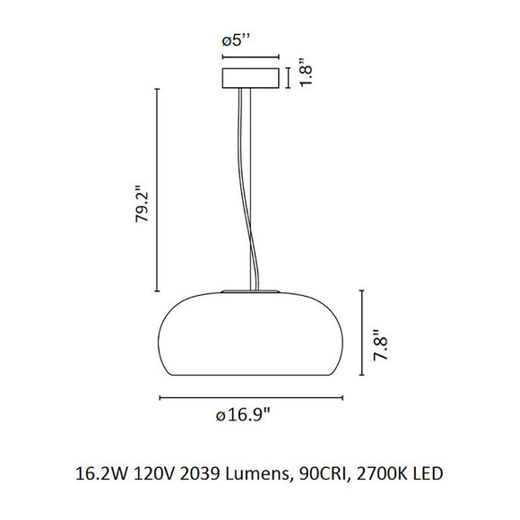 Vetra LED Pendant Light