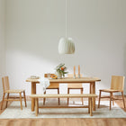 LAX Series Milk Dining Table