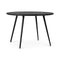 Accent Dining Table  option Black Stained Oak