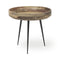 Bowl Table  option Natural / Black