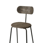 Earth Stool with Backrest