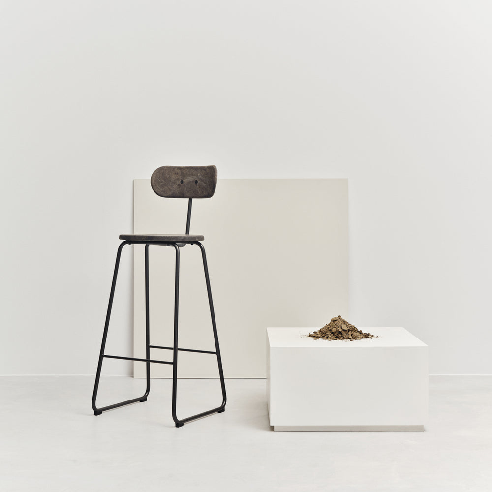 Earth Stool with Backrest