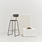 Earth Stool with Backrest