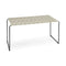 Ocean Rectangular Dining Table  option Sand
