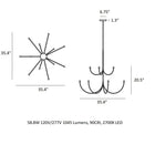 Arca Multi-Tier Chandelier