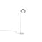 Discus Floor Lamp  option Satin Blackened Brass / Carrara