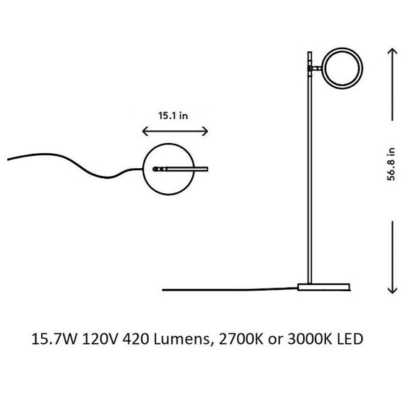 Discus Floor Lamp