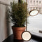 Discus Seven Light Vine Pendant Light  option Satin Brass