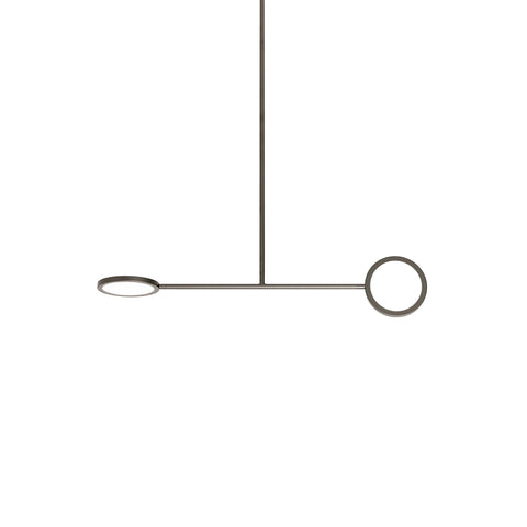 Discus Two Light Pendant Light