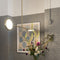 Discus Two Light Pendant Light  option Satin Brass