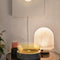 Puffball Table Lamp  option Ivory