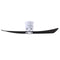 Lindsay LED Ceiling Fan  option Matte White / Matte Black
