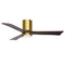 Irene 3HLK Ceiling Fan  option Brushed Brass