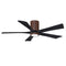 Irene 5HLK Ceiling Fan  option Walnut Tone