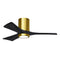 Irene 3HLK Small Ceiling Fan  option Brushed Brass