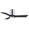 Irene 3HLK Small Ceiling Fan  option Polished Chrome