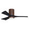 Irene 3HLK Small Ceiling Fan  option Walnut Tone