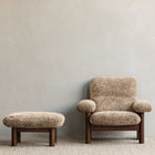 Brasilia Sheepskin Lounge Chair