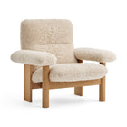 Brasilia Sheepskin Lounge Chair