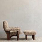 Brasilia Sheepskin Lounge Chair