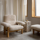 Brasilia Sheepskin Lounge Chair