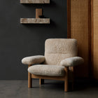 Brasilia Sheepskin Lounge Chair