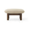 Brasilia Ottoman  option 02 - Boucle Beige