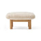 Brasilia Ottoman  option Sheepskin Nature