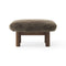 Brasilia Ottoman  option Sheepskin Root