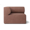 Eave Modular Sofa Corner Piece  option 08 - Boucle Bordeaux