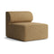Eave Modular Sofa Middle Piece Armless  option 06 - Boucle Gold
