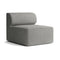 Eave Modular Sofa Middle Piece Armless  option 16 - Boucle Dark Grey