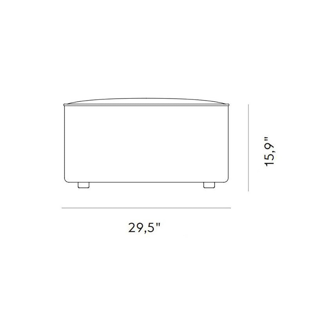 Eave Modular Sofa Pouf