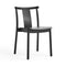 Merkur Dining Chair  option Black Painted Oak