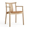 Merkur Upholstered Dining Armchair  option Natural Oak / Dakar 0250