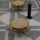 Merkur Upholstered Dining Armchair
