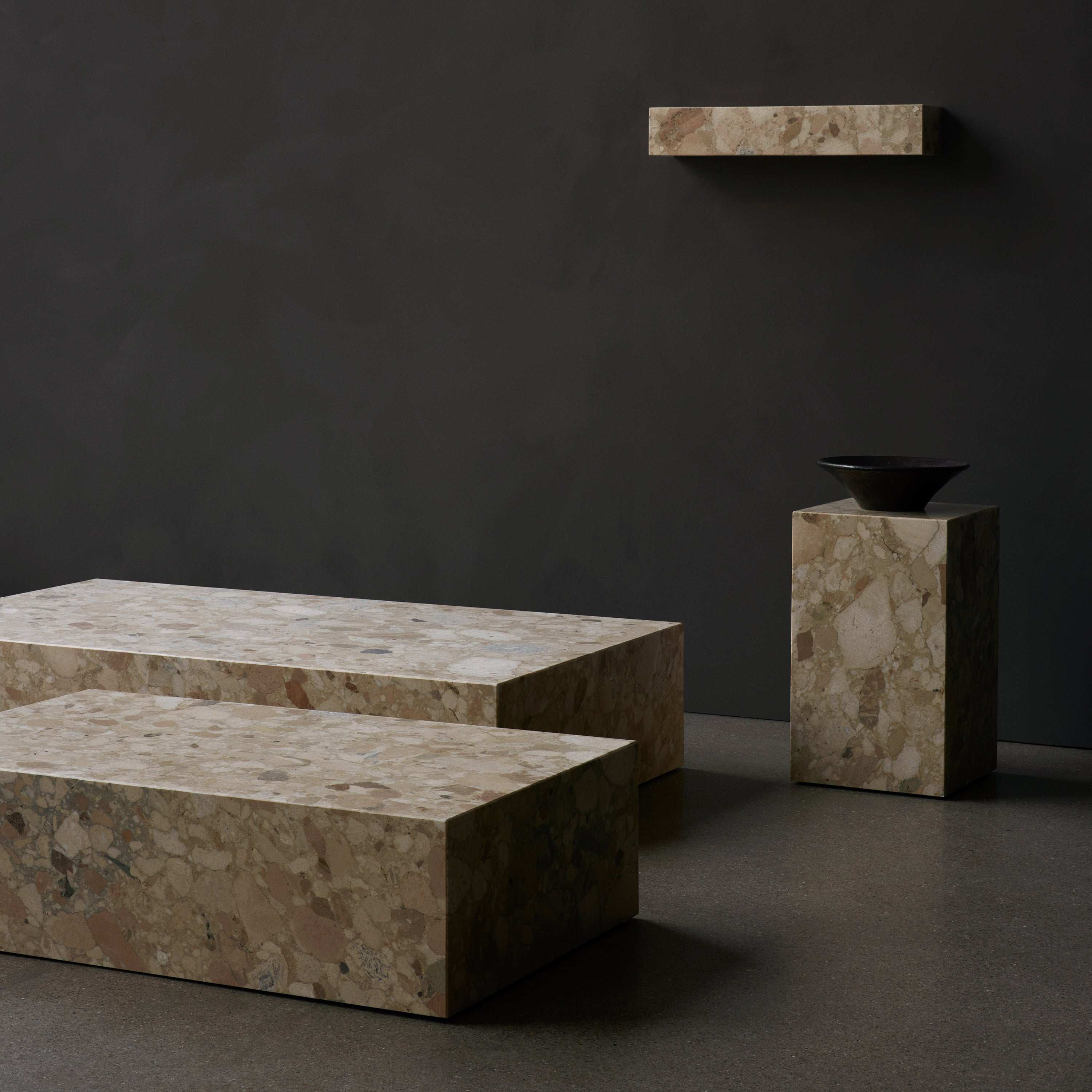 Audo Copenhagen Plinth Low Coffee Table by Menu Design now Audo
