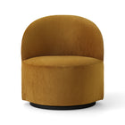 Tearoom Lounge Chair with Return Swivel Base