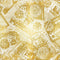 Boom Box Wallpaper Sample Swatch  option Gold on White / Eco Smooth Unpasted