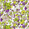 Dragon Flowers Wallpaper Sample Swatch  option Spring Green / Eco Pre-Pasted