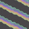 Dreamscape Wallpaper Sample Swatch  option Rave / Canvas Vinyl Type II