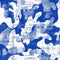 Escape Wallpaper Sample Swatch  option China Blue / Matte Vinyl Type II