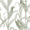 Mais Wallpaper Sample Swatch  option Green on White / Eco Pre-Pasted